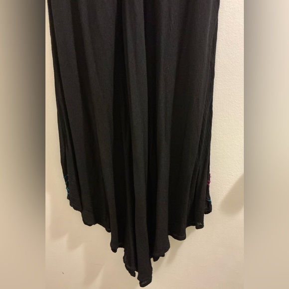 Black Embellished Tank Dress/Swimsuit Coverup - Picture 5 of 5